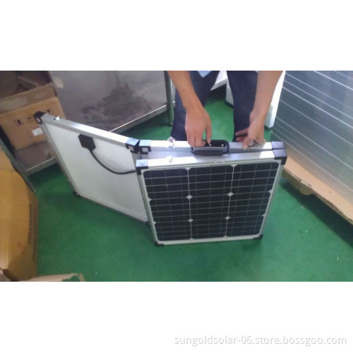 Portable Folding monocrystalline solar panel 150w